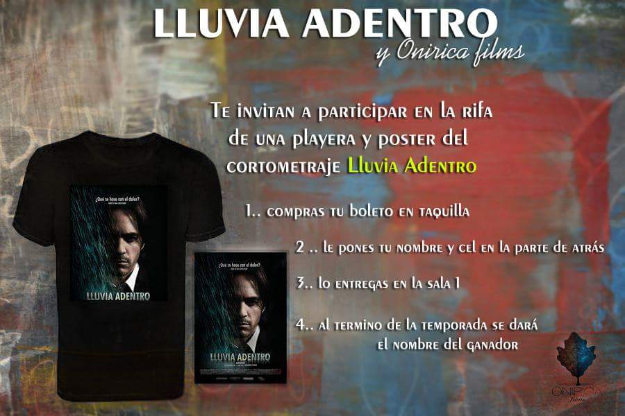 OniricaFilms's tweet photo. Entra a la rifa de una playera y un póster autografiado por #MauOchmann 
Te esperamos en la sala1 de @MicroteatroVer http://t.co/pnMfYlBE2Q