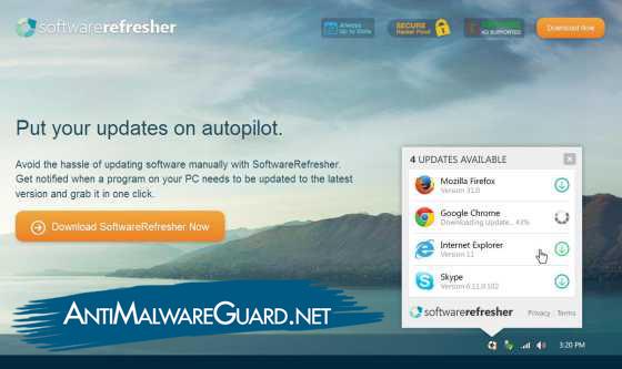 antimalwareguar's tweet photo. #viruses #removal_guide #SoftwareRefresher
There is a way to delete SoftwareRefresher. To… https://t.co/L7nM8jDjkE http://t.co/aTHQCVeAQW
