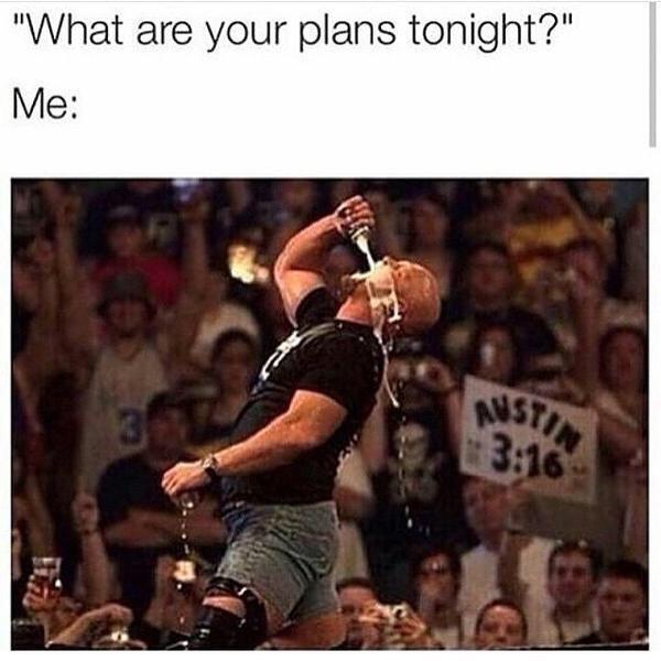 What are your plans tonight?