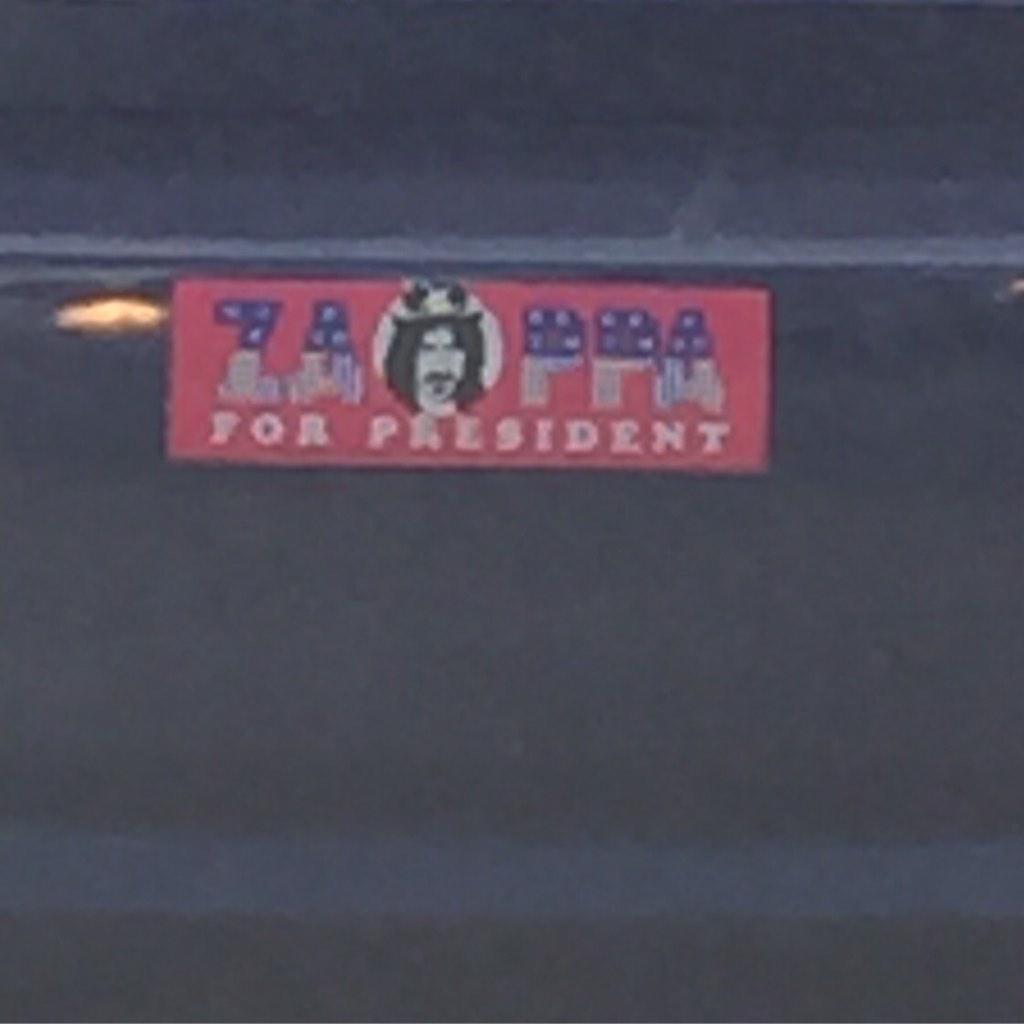 jahnopa's tweet image. #zappa4prez