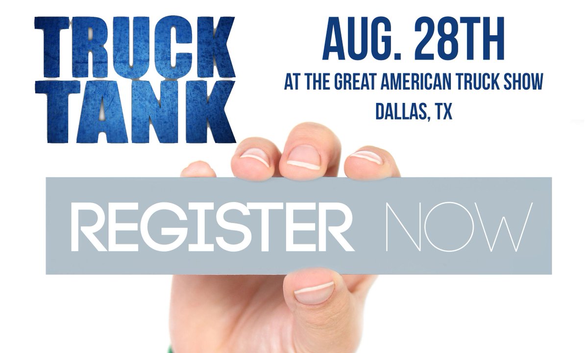 AndrayDowns's tweet photo. It's not too late to Register for #TruckTank What would you do with $5000? #GATS #TRUCKSHOW http://t.co/zBGzefAF0R