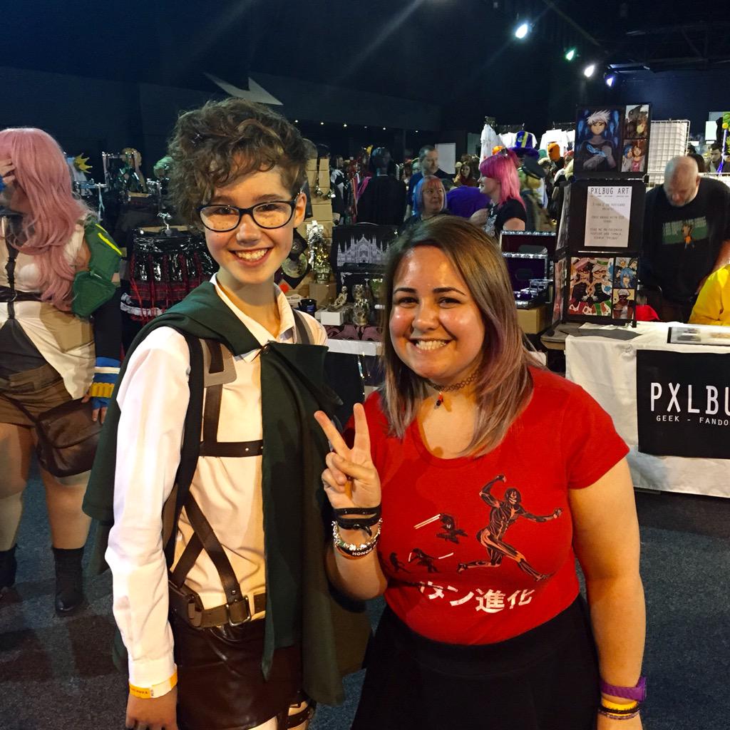 CuteAndQuirkyG's tweet photo. When you find someone cosplaying Marco Bott, and you fREAK OUT! *fangirl mode activated* #YCC8 #YorkshireCosplayCon http://t.co/a0qXTA1PqQ