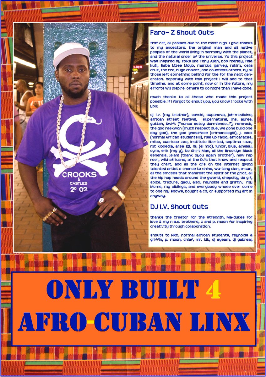 Took over a decade to pen a verse to Criminology that I honestly I respect. rapperfaroz.bandcamp.com/track/backbone <a href="/GhostfaceKillah/">Ghostface Killah</a>