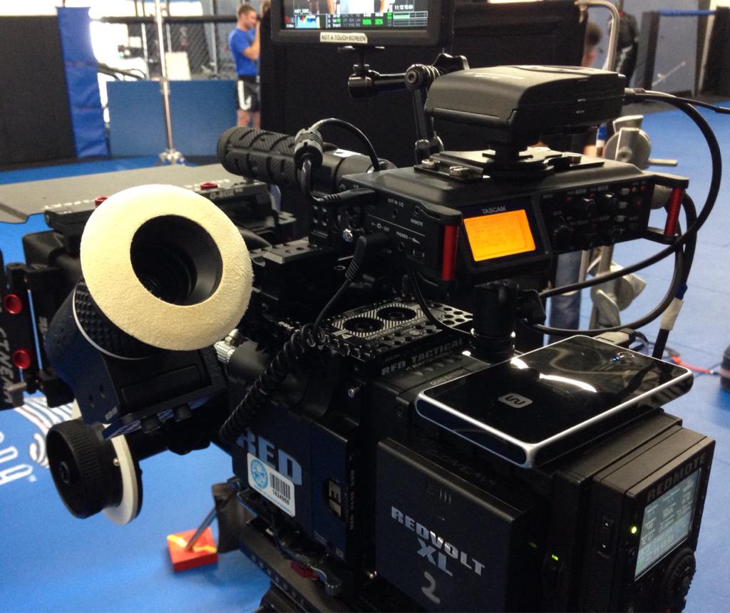 aofilmworks's tweet photo. RED Epic audio module #tascam #sennheiser #red #r3d #kino #onset #diy #audio #doublesystem #cables #camera #rolling http://t.co/1IiCdNhtoy