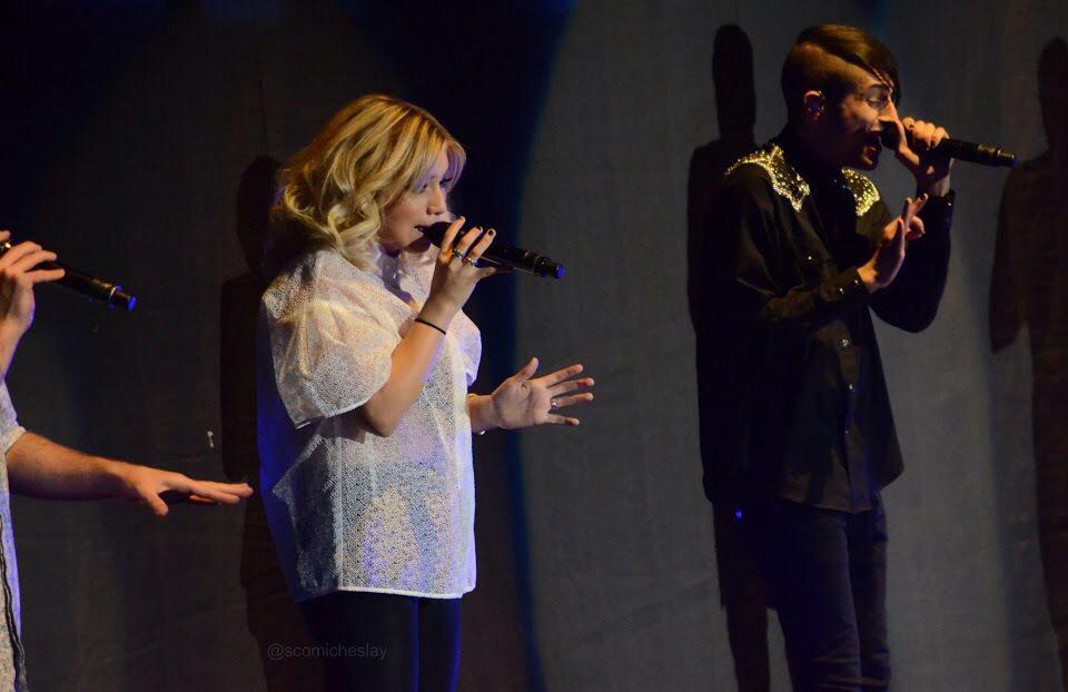 thedailylou's tweet photo. Kirstie and Mitch in Aha! π #PxPDEN http://t.co/ITPjCnU8Sf