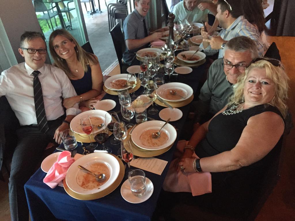 #caityroanwed! Best wine and company. To the beautiful bride and groom!