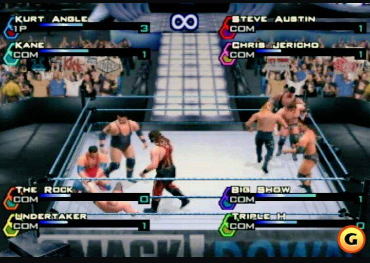 CMarxDaSpots's tweet image. @WWE @WWE2Kdev Hope you guys can "Just bring it" with 8 character models on screen to the next Gen consoles.