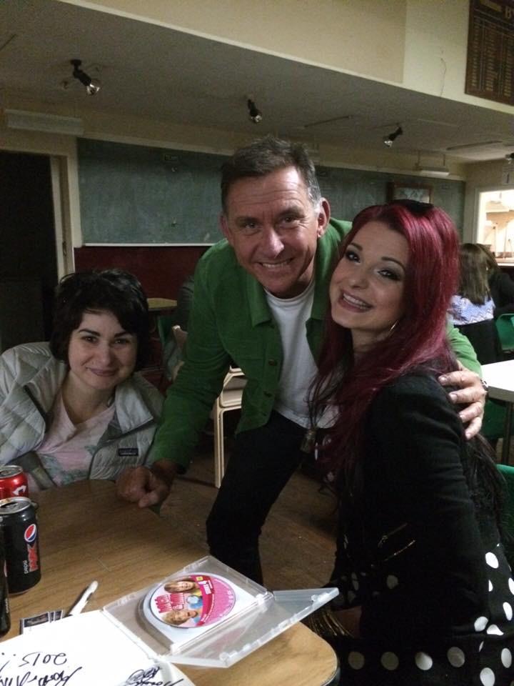 Project_Heel's tweet photo. Becky &amp; Rachael with  @PeterRowsthorn  at Byford Country Club. http://t.co/pIkZwHTIld