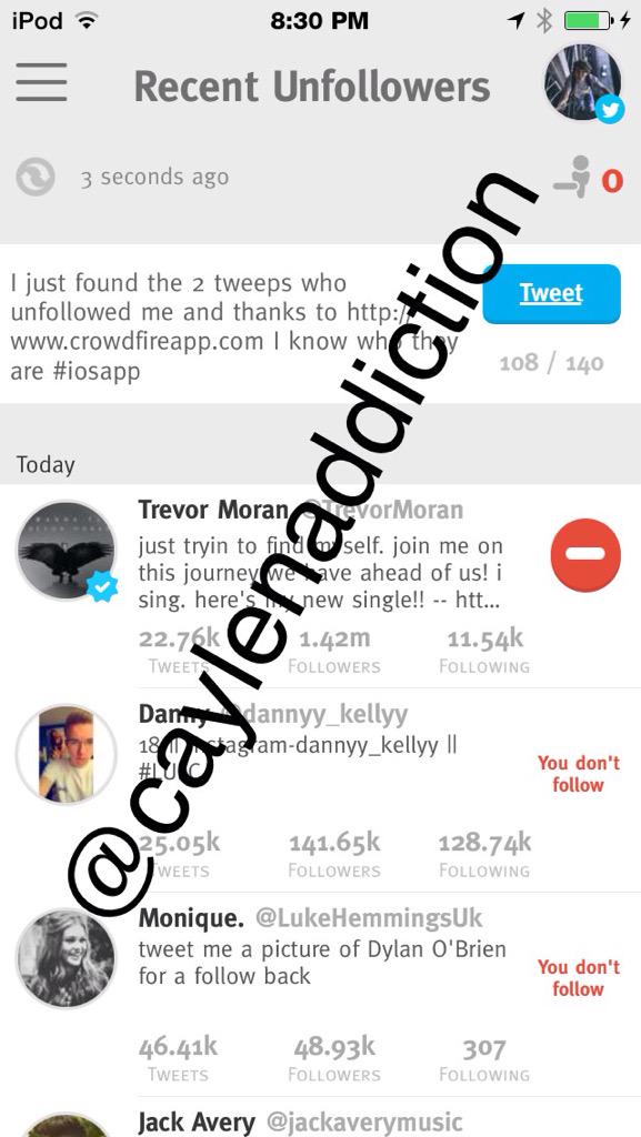 sextualdolan's tweet photo. I was hacked and lost all of these follows, please help me get my follows back 😔 http://t.co/R6k5aqlWbN