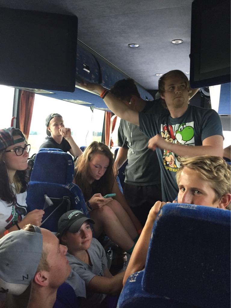 robflintjr's tweet photo. Nothing like playing Mafia to pass time on our way home from #SWO15 http://t.co/uYJEoRzWSL