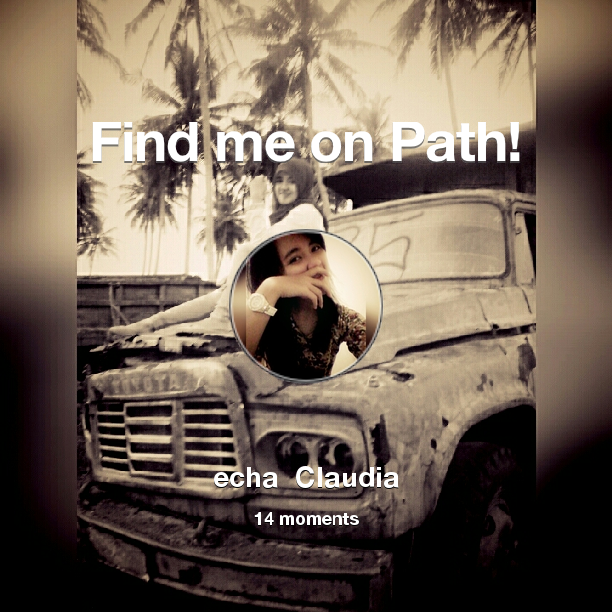 Find me on #Path now! Go to: path.com! #thepersonalnetwork