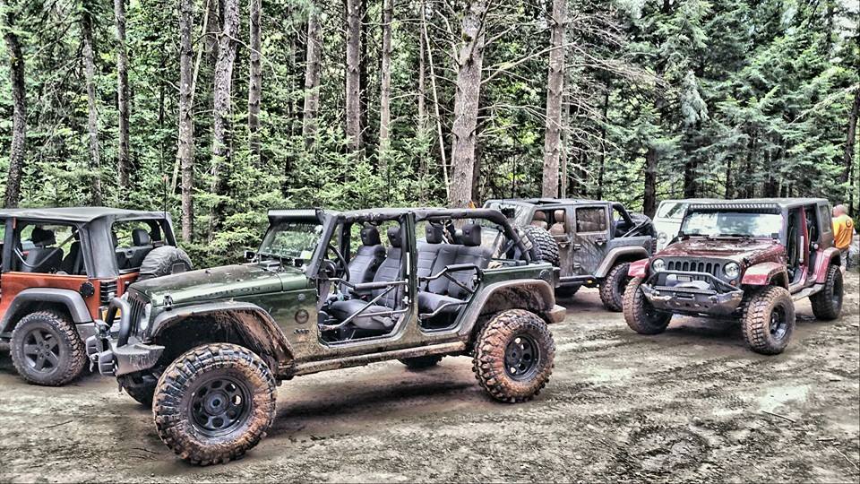 The gang today!  With #Off-road Up-fitters!