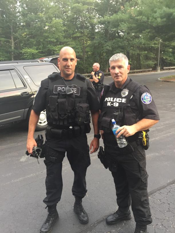 NEMLEC K9 assisted member agency with search for armed robber