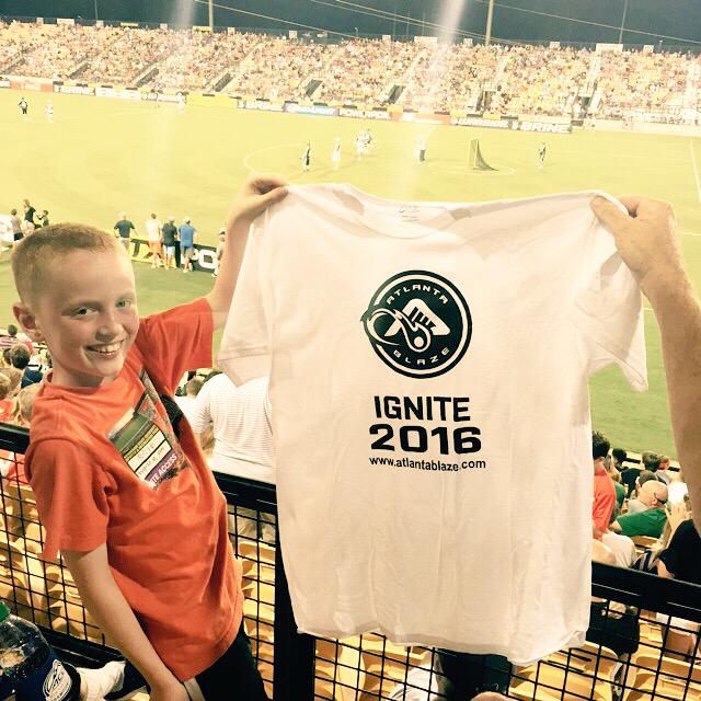 cobbsports's tweet photo. Sick shirts @AtlantaBlaze #MLLChamp @MLL_Lacrosse http://t.co/6Z0woeFHZH