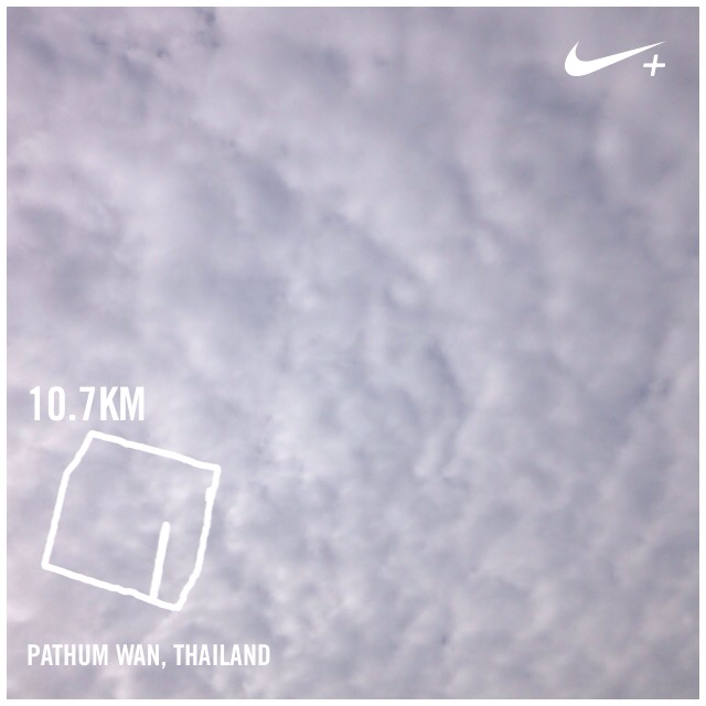 dollert's tweet photo. Running event by Bangkok post,  I just ran 10.7 km @ a 5'30''/km pace with Nike+. http://t.co/ToJqAkVGO8 #nikeplus http://t.co/upMg3KlWNu