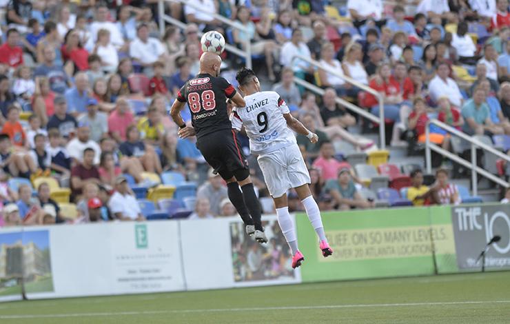 naslofficial's tweet photo. Ok, we can breathe now. Four games just went final:
#INDvOTT | 1-4
#ATLvSAS | 3-3
#FTLvNYC | 3-3
#TBRvJAX | 3-2 http://t.co/xKKJhjTtSB
