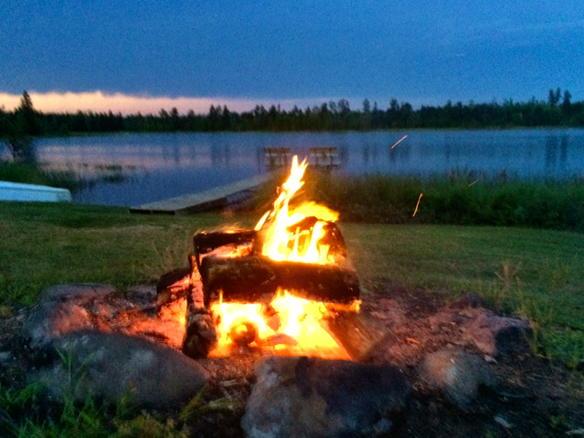 dchura's tweet photo. Perfect evening following a day of clearing trails and shooting lanes earlier today. #LakeLife #HuntingShack http://t.co/XmnNDY8U1F