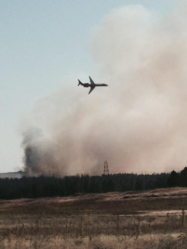 Photos Fire burning near Coulee Hite Road. Spokane WAwildfire smem