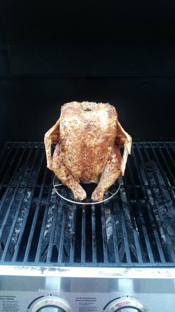 Perfect Beer Can Chicken:
Remember to save a Frye's leap for  cooking... Doug? Sh*t we are going to need another 6pk.