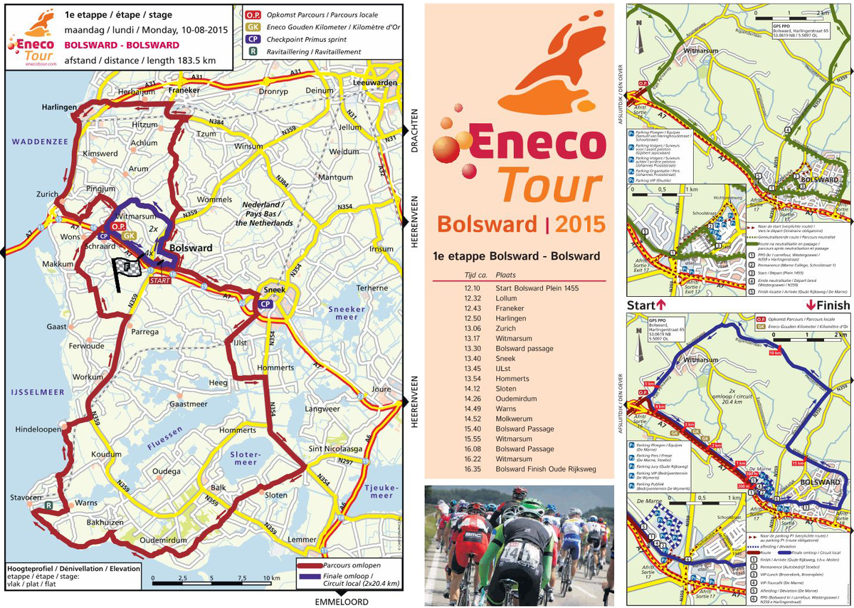 EvenementenFrl's tweet photo. Vandaag weer een groot evenement in Fryslân! De @EnecoTour met start en finish in Bolsward. http://t.co/ScwcDN4oIX http://t.co/49czHPaqKL
