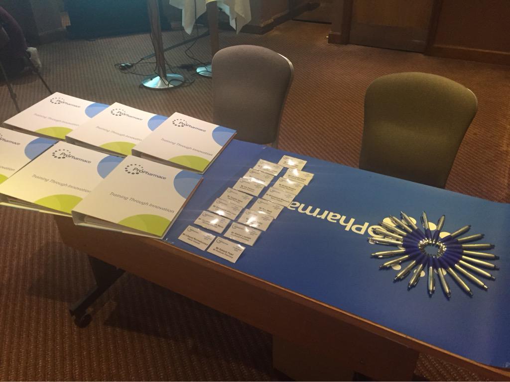 ProPharmace's tweet photo. Looking forward to welcoming our Leicester Prereg tutors @hiltonleicester @gphc @rps @altafvaiya #prereg16 http://t.co/K7Ws1bJvUb