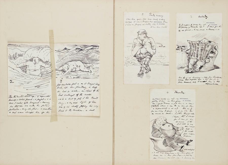 AshmoleanMuseum's tweet image. New acquisition: An archive of illustrated letters of Pre-Raphaelite Sir Edward Burne-Jones ashmolean.org/news/?id=324