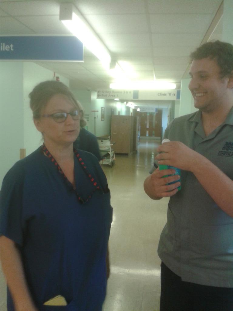 Great to see so many staff and members of the public take part#hand hygiene awareness