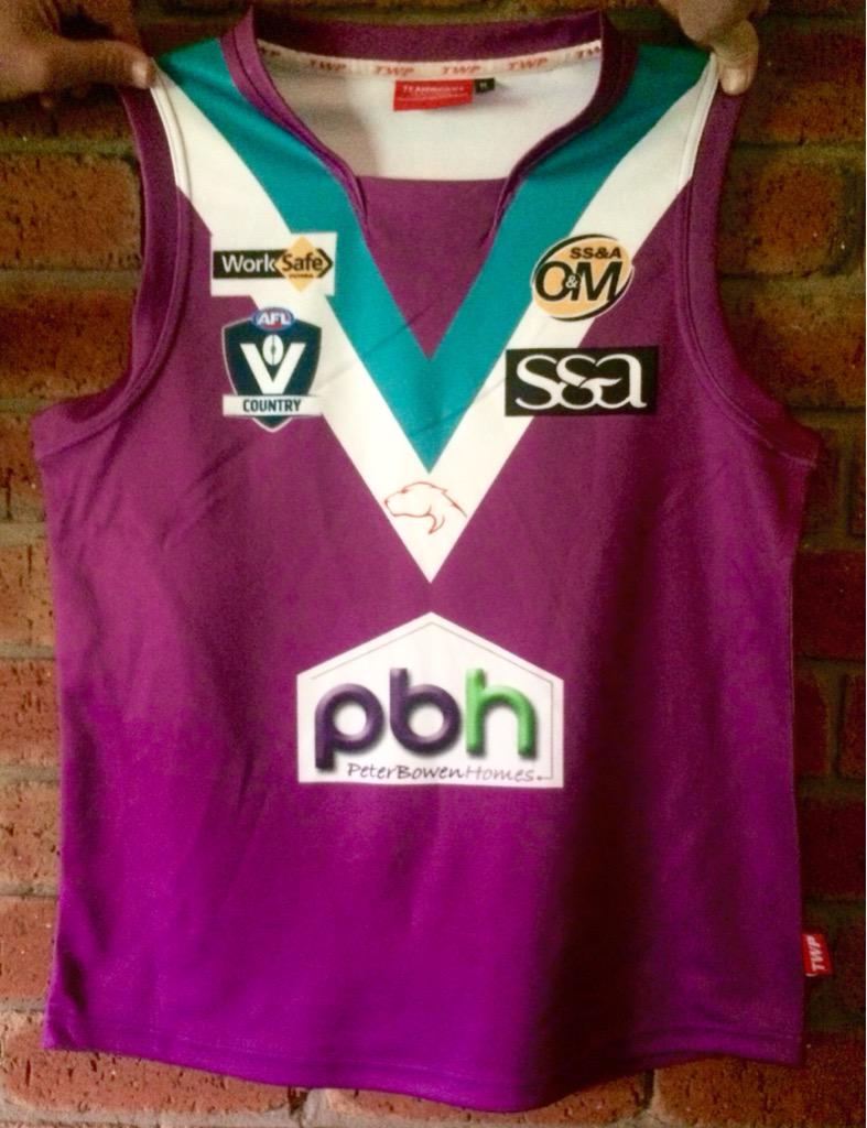 <a href="/MaddiesVision/">Maddie Riewoldt's Vision</a> <a href="/LPFNC/">LavingtonPanthersFNC</a> game jumper for Maddie's match. 22nd August. Panthers v Rovers $100 for function all welcome.