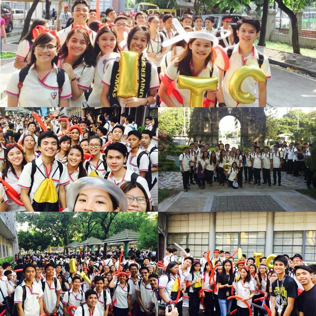 jadeyyco's tweet photo. FRESHMEN WEEK w 1IT-C ππ Mass β‘ #ROARientation2015 β‘ Welcome Walk x Campus Tour β‘ #ICSperience2015 π― sml http://t.co/F6dNNHXcHL