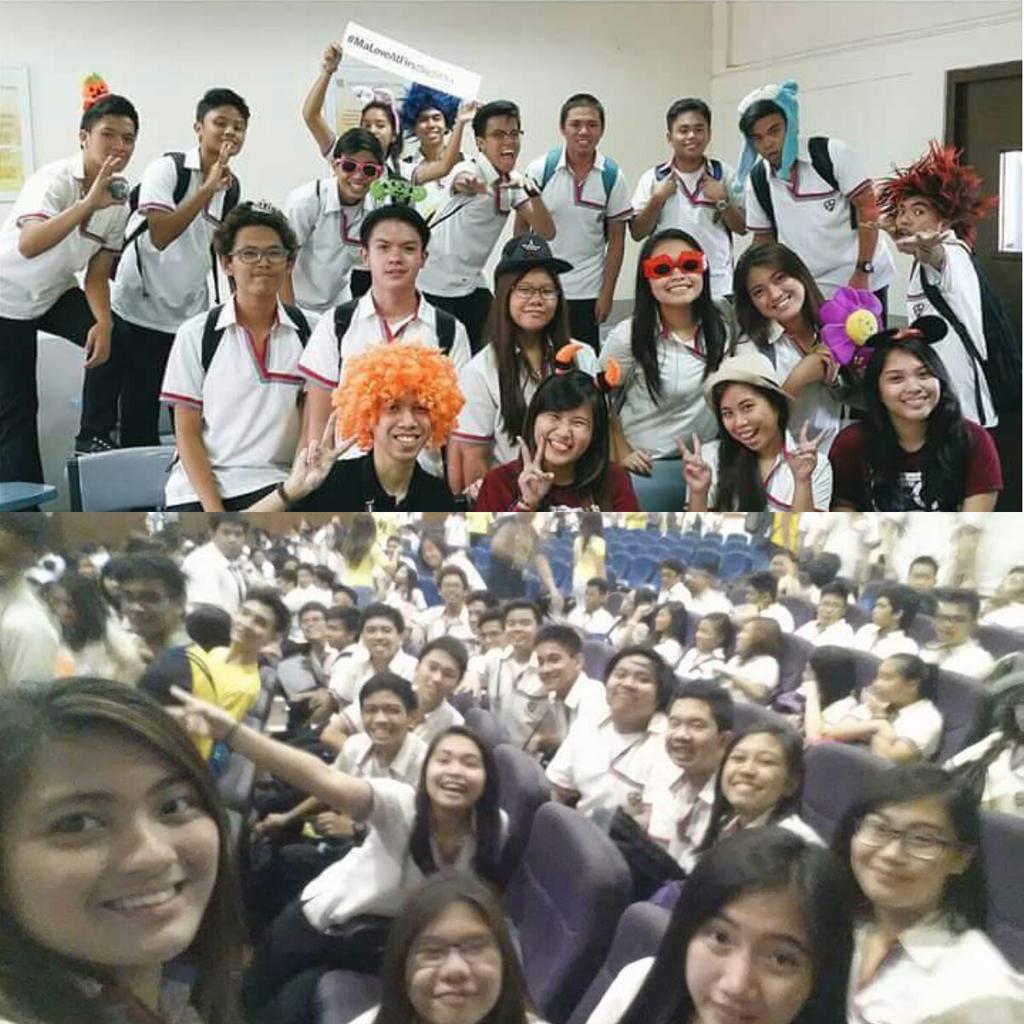 jadeyyco's tweet photo. FRESHMEN WEEK w 1IT-C ππ Mass β‘ #ROARientation2015 β‘ Welcome Walk x Campus Tour β‘ #ICSperience2015 π― sml http://t.co/F6dNNHXcHL