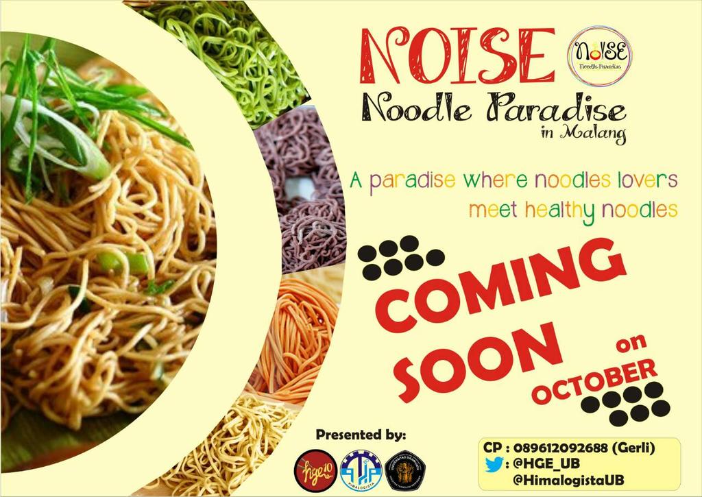 HimalogistaUB's tweet photo. HIMALOGISTA GREAT EVENT 10 PRESENT
NOODLE PARADISE☺
COMING SOON ON OCTOBER! http://t.co/eTAeEySQCd
