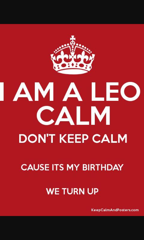 Happy Birthday/birth week/month Leo Season         
