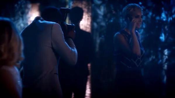 PrettyKisses_A's tweet image. DELETED SCENE photos of Sara, Clark, Aria, and Emily in #PLL6x09. #PLLProm #PLL