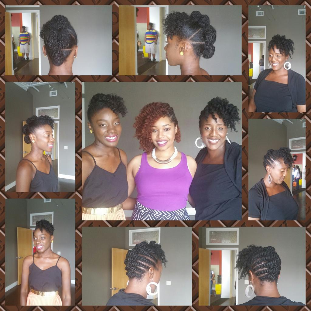 RootzNaturals's tweet photo. @TiffanyNDesign DID THAT w/these #NaturalHair Dos using @unclefunkys #HairCareProducts! #NaturalHairRocks #RealRootz♡ http://t.co/PKJEOsO8L7