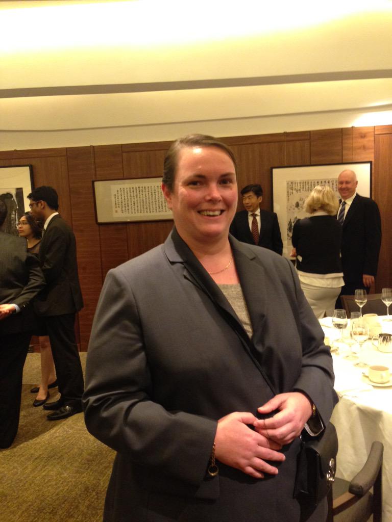 Elizabeth Morris Edith Cowan University at the Awards Dinner of YIMC #yimc