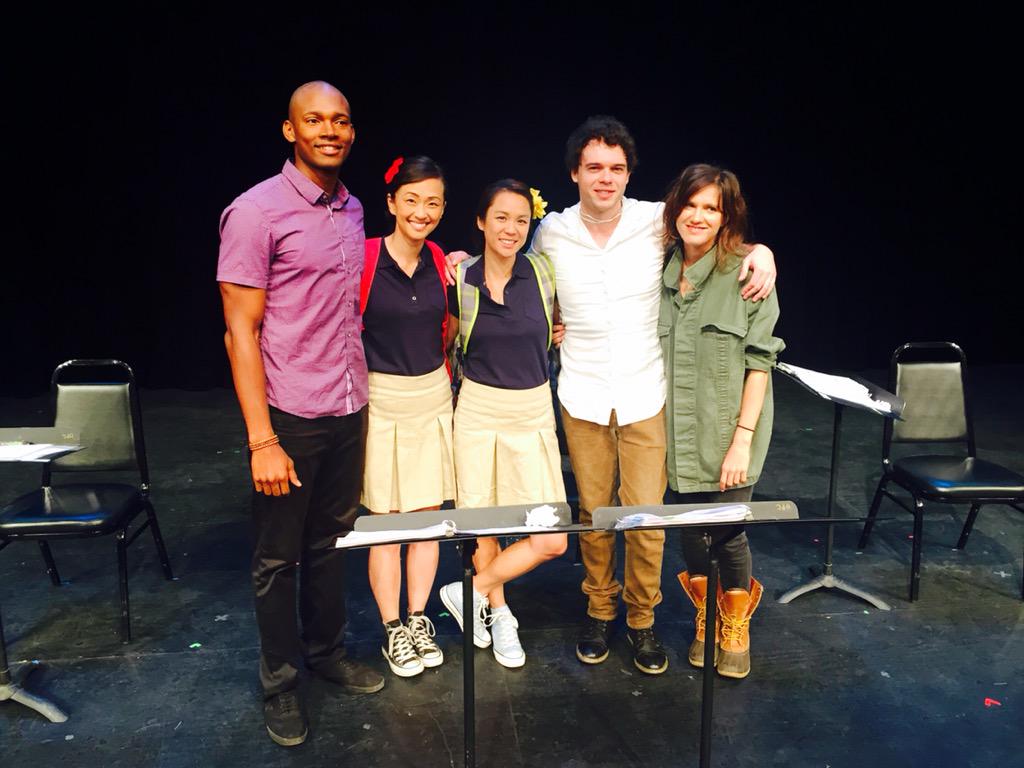 SamanthaQuan's tweet photo. Yay! Jihae Park's amazing play. such a gift to be able to read it! #opc2015 http://t.co/IRLJI2ri3F