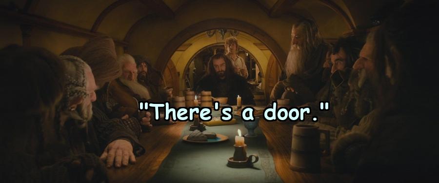 freethemartin's tweet photo. Had to laugh so hard 😂😂 #TheHobbit #TerryPratchett http://t.co/P0lxIB9Wvp