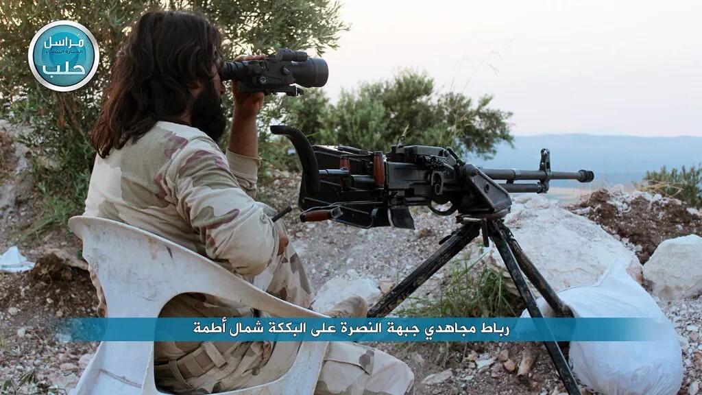جبهة النصره في سوريا تستخدم مناظير ليليه امريكيه  CL93fgMWwAAaUZ5