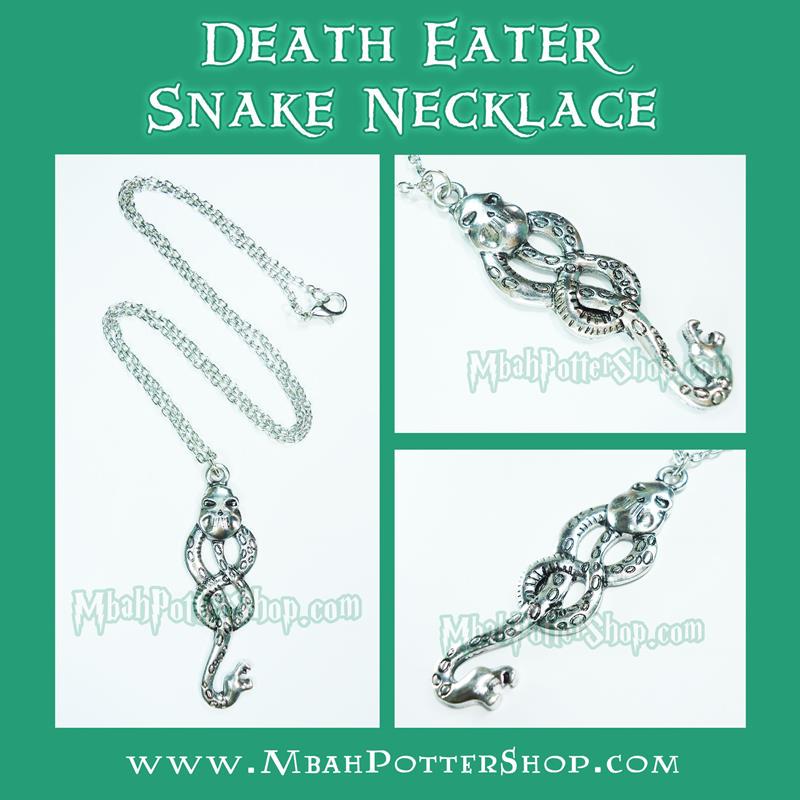 DEATH EATER SNAKE NECKLACE I IDR 19.900 I Ready Stock I Impor I Untuk cara pembelian, silahkan cek di facebook.com/notes/mbah-pot…