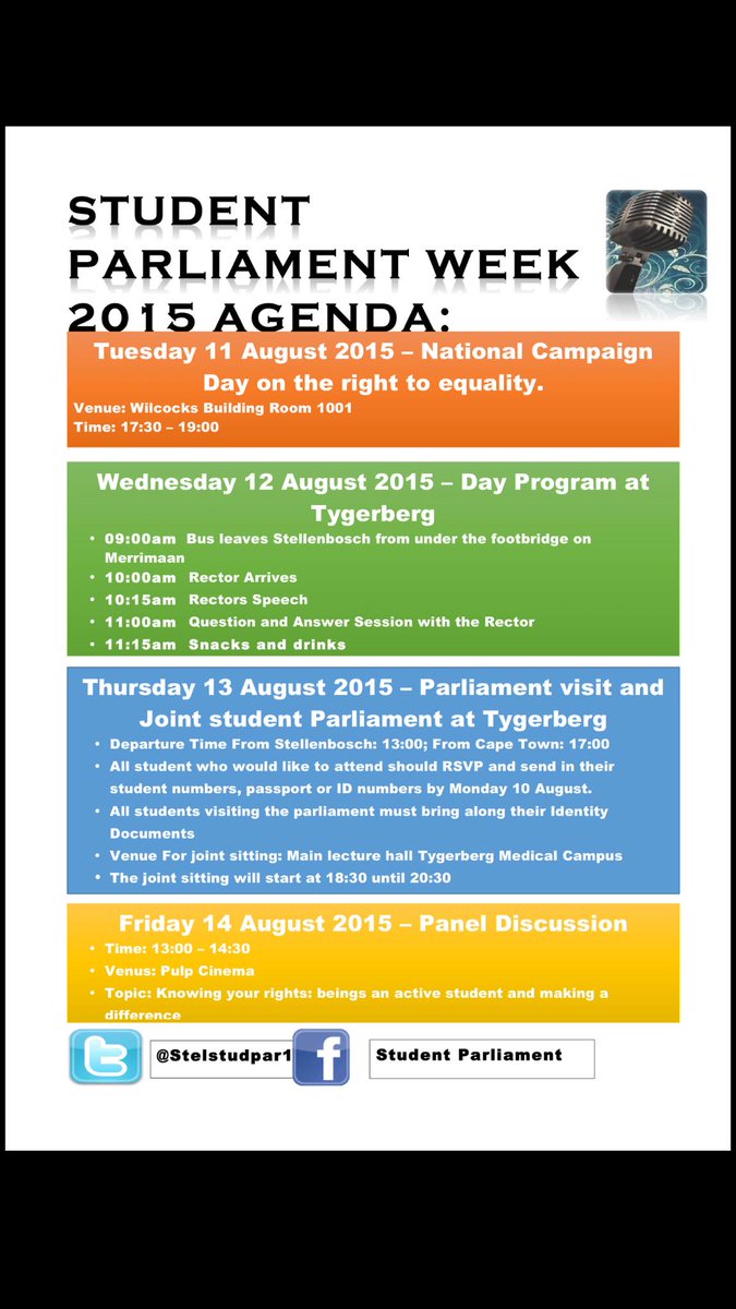 Student Parliament tweet media