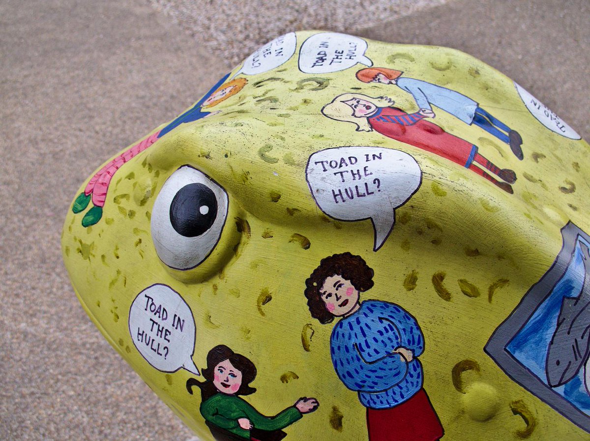 if0x's tweet photo. Closer portrait of Toad in the #hull by @hullhistorynews. This one's out all year round, not just for @LarkinToads. http://t.co/oKUU4ZCKuL