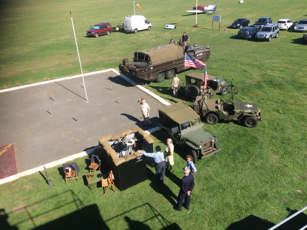 Our 1940s open day is TODAY! Doors open in ten minutes until 5pm