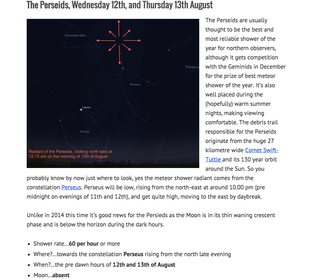 AstronomCentral's tweet photo. it's the Perseids next week http://t.co/0LJHuYceTO #Astronomy http://t.co/aj1RmBYnzx