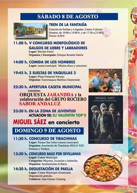 aytolabarca's tweet photo. Domingo de Feria, llegamos al ultimo día de feria. Ven y disfruta en la Feria de La Barca http://t.co/8qiLd3FVdj