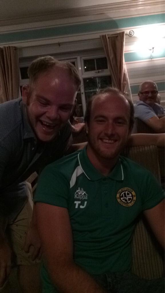 TalbotGreenFC's tweet photo. Special mention to @NickEdwards90 for his fundraising. Lovely hair do! http://t.co/2nVPxyuYb6