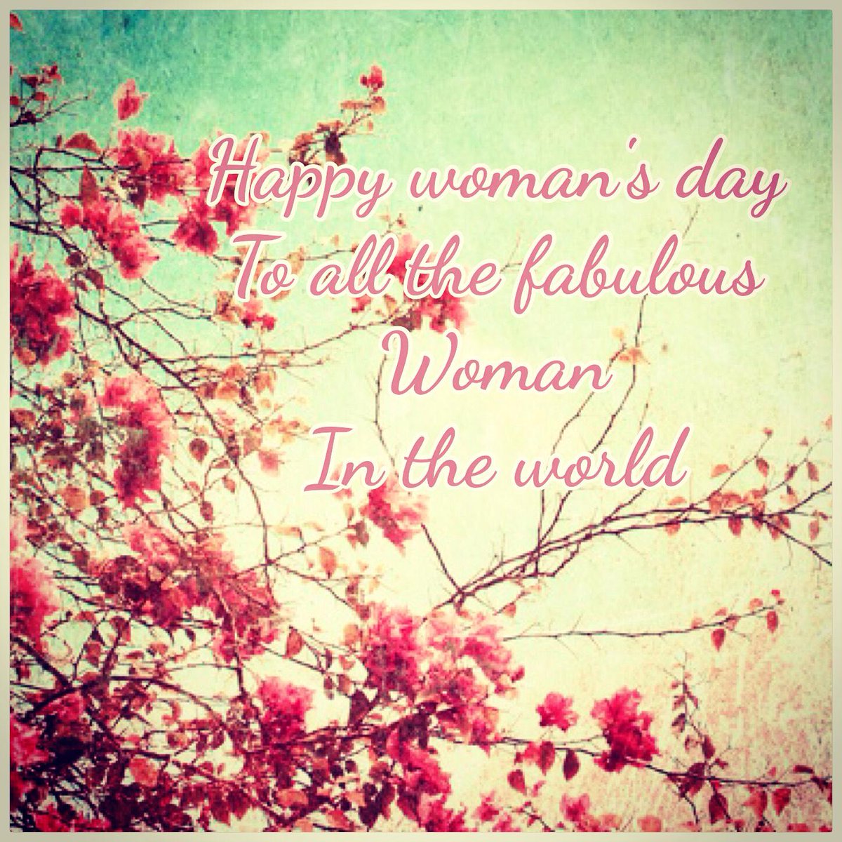 StheronSimo's tweet photo. Happy woman’s day to all the fabulous woman in the world! http://t.co/o3u2vVfidu