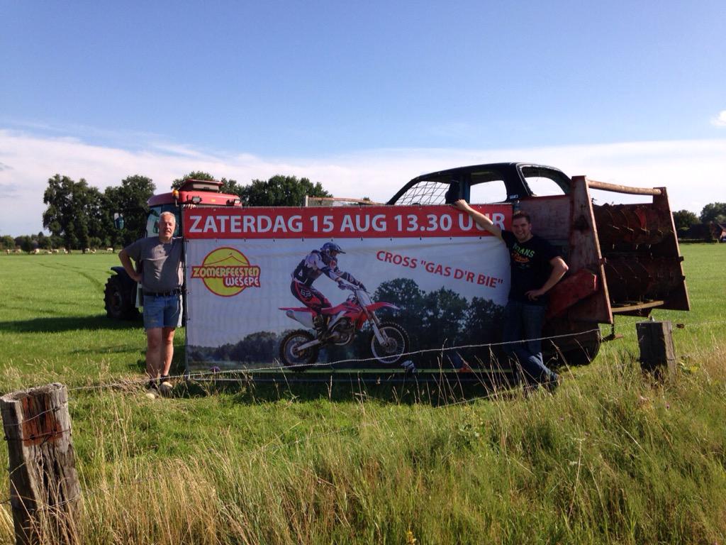 Cross gas d'r Bie. Zaterdag 15 augustus 2015 om 13.30 uur #altiedfeest