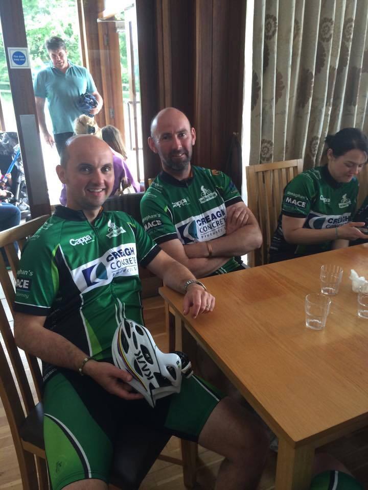 ederney4county's tweet photo. The cyclists getting food at the @Glendarragh after the cycle last week. http://t.co/cU0J0EgBSo