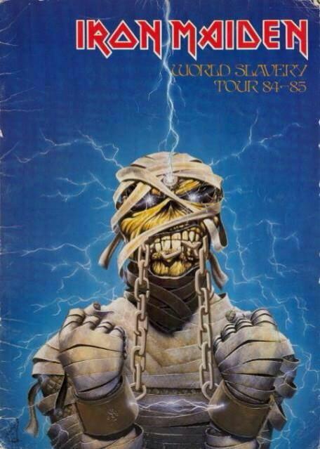 Aug 9th 1984 <a href="/IronMaiden/">Iron Maiden</a> kicked off the #WorldSlaveryTour in #Warsaw #Poland #HeavyMetal
