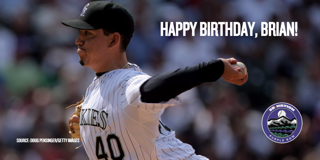 Happy 40th birthday to former P Brian Fuentes 